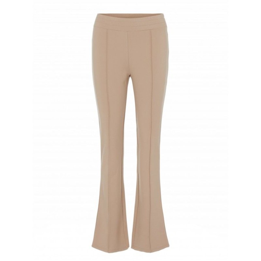 Underdele Pieces | Pcklara Mw Flared Pants Silver Mink