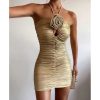 Kjoler & Nederdele Deluxe Clothing | Lulu Golden Dress -502319