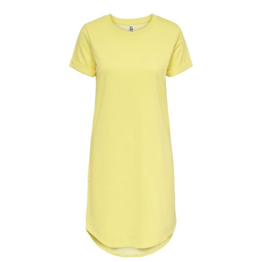 Kjoler & Nederdele JDY | Jdyivy S/S Dress Jrs Noos Yellow Creme