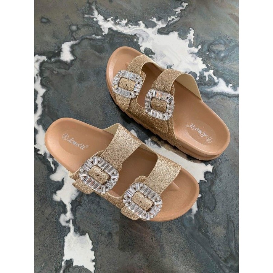 Sko New Year | Hilde Slippers Golden