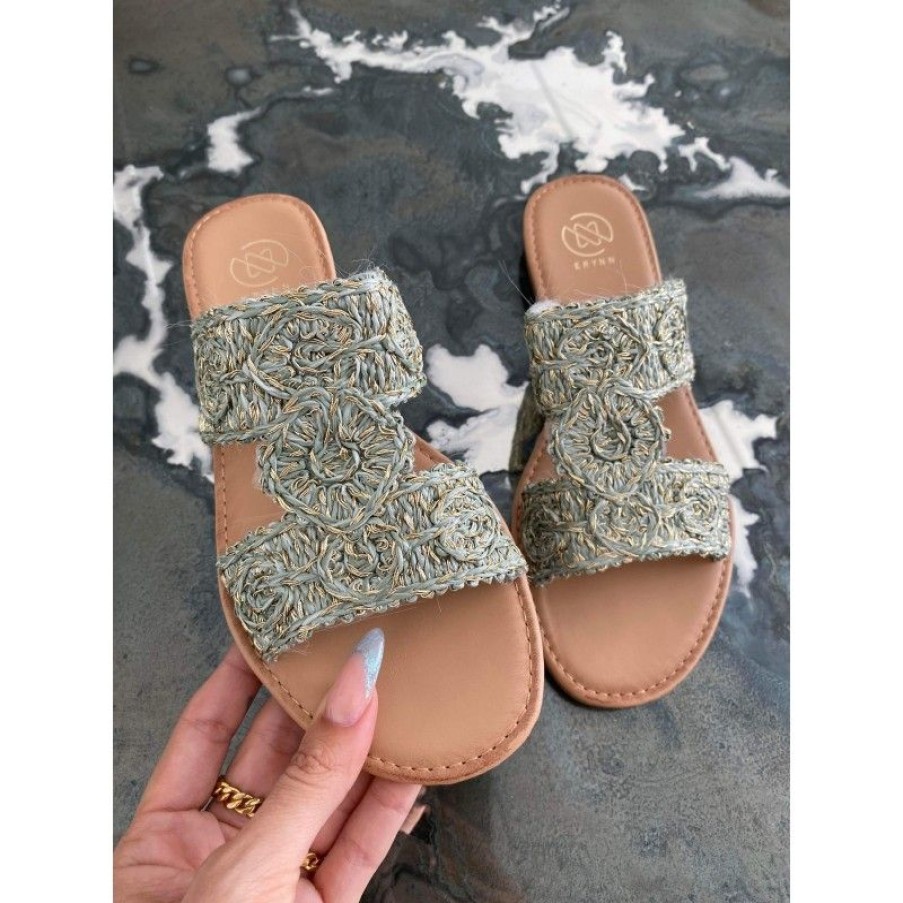 Sko New Year | Donnia Slippers Green