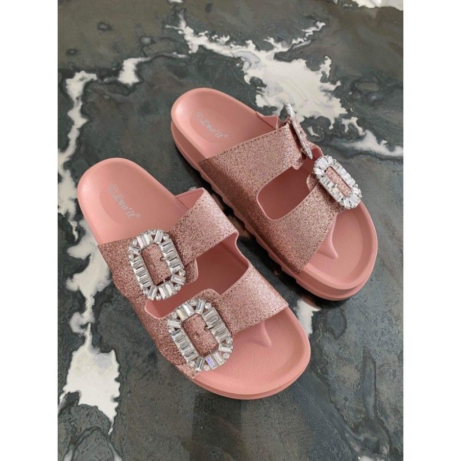 Sko New Year | Hilde Slippers Rosa