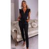 Overdele Deluxe Clothing | Annica Jumpsuit Black