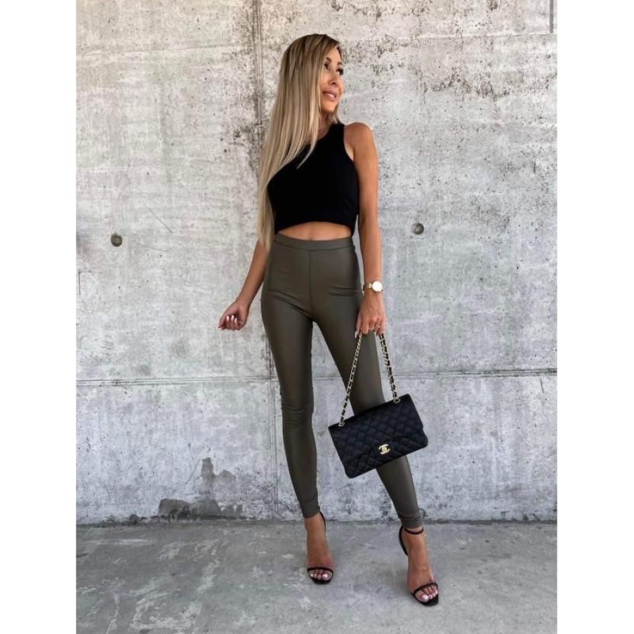 Underdele Deluxe Clothing | Mariye Leggings Army -7784