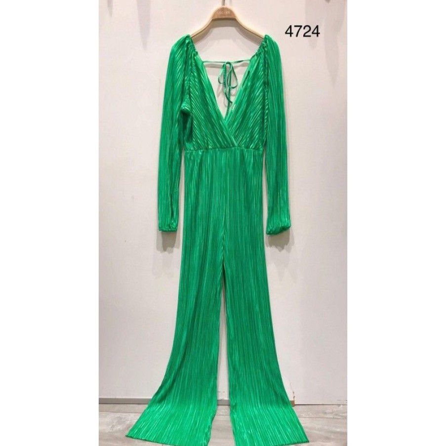 Overdele Deluxe Clothing | Zilla Jumpsuit Green 4724