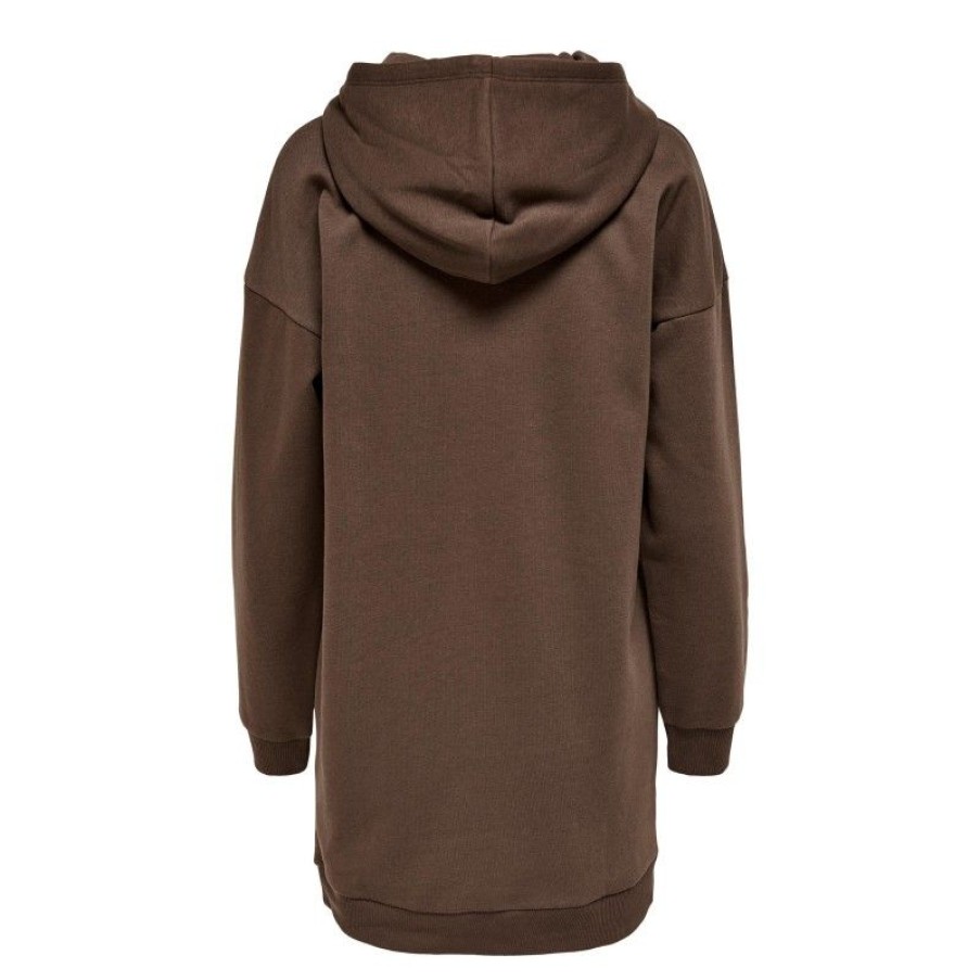 Overdele JDY | Jdyparis Life L/S Hood Sweat Dress Jrs Bracken