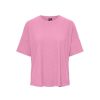 Overdele Pieces | Pcmibbi Ss Oversized Tee D2D Prism Pink