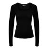 Overdele Deluxe Clothing | Pcleslie Ls Top Bc Black