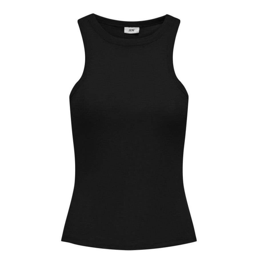 Overdele Deluxe Clothing | Jdysolar S/L Tank Top Jrs Atk Black