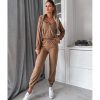 Overdele Deluxe Clothing | Jolene 2-Pieces Khaki -D1938