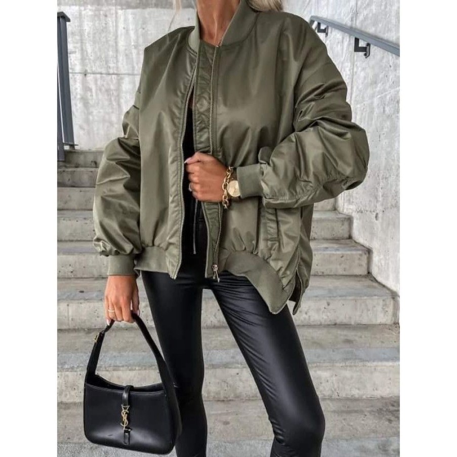 Jakker&Veste Deluxe Clothing | Hedvig Bomber Army -8644