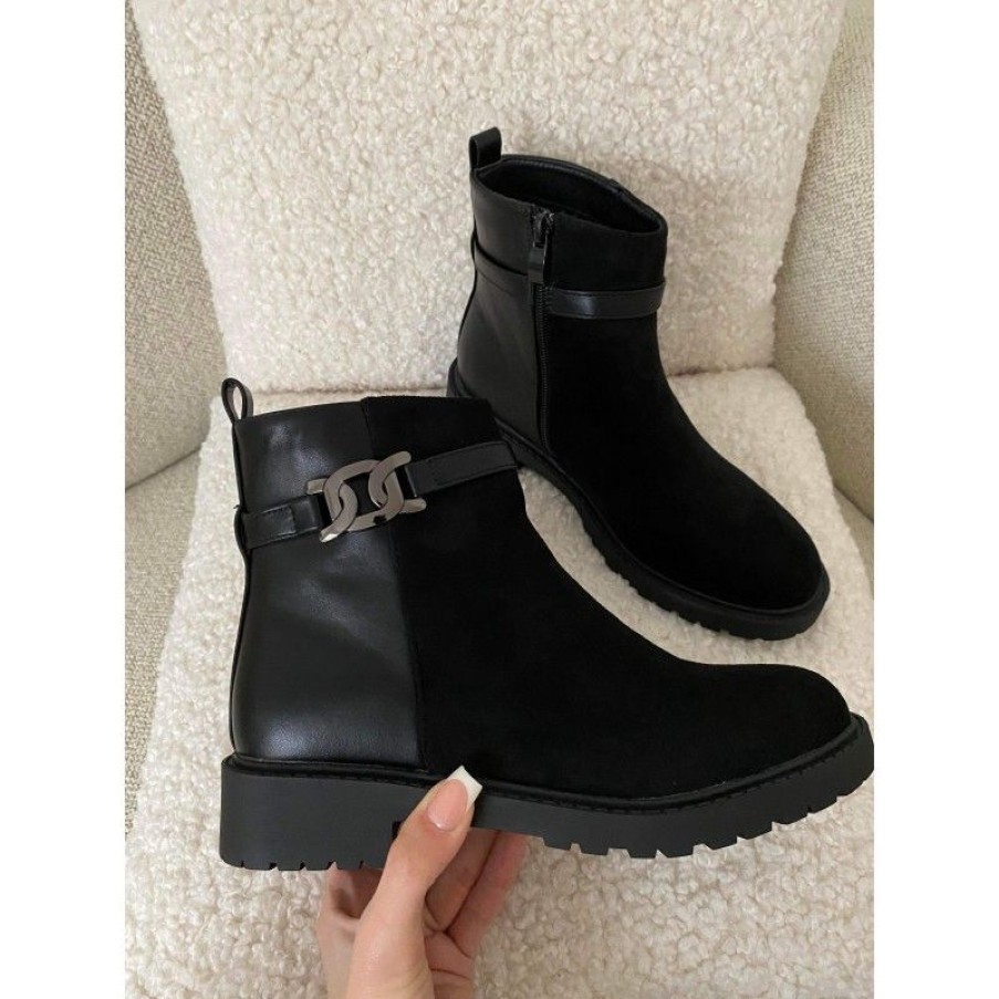 Sko Deluxe Clothing | Erika Boots Black