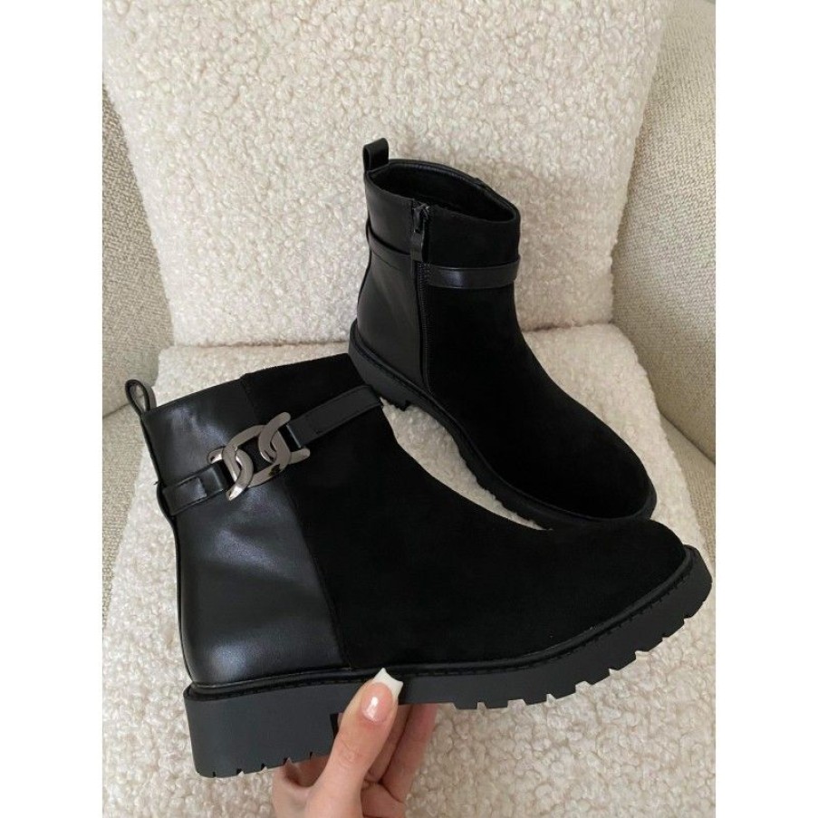 Sko Deluxe Clothing | Erika Boots Black