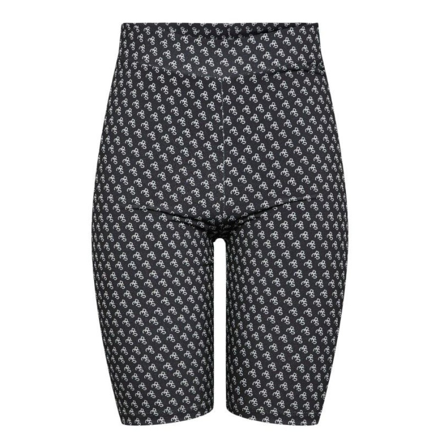 Underdele Pieces | Pcammi Hw Bike Shorts D2D Black/White