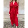 Kjoler & Nederdele Deluxe Clothing | Julia Dress Red/Golden