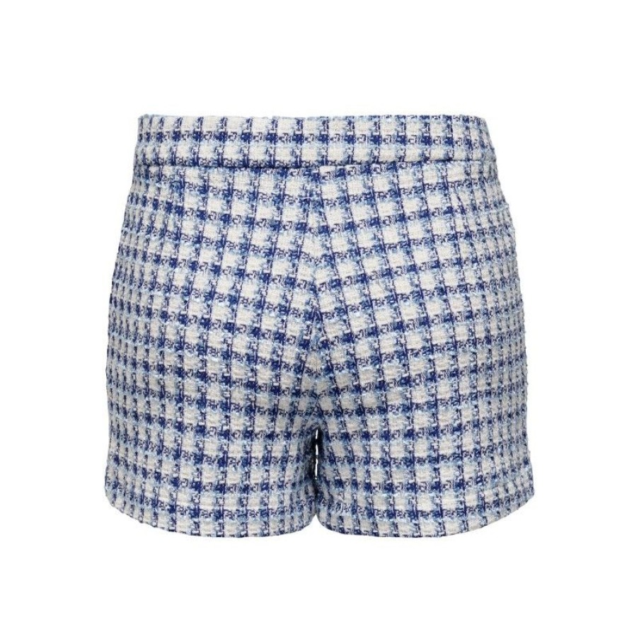 Underdele JDY | Jdycoco Mw Boucle Shorts Pnt Blue