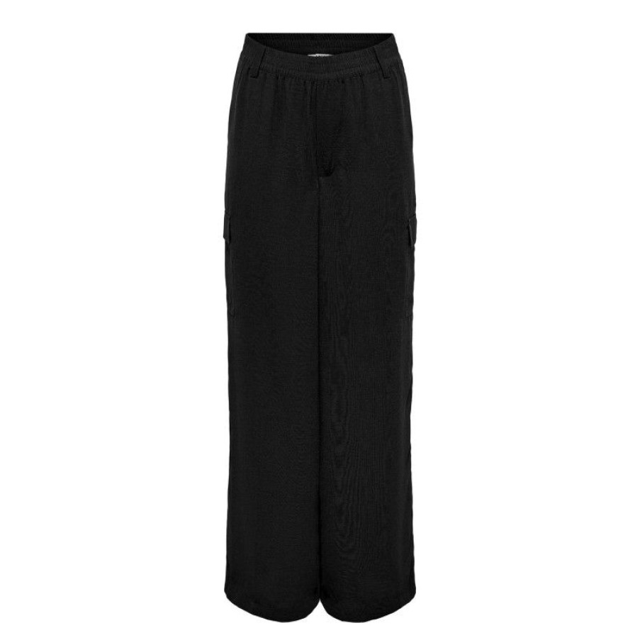 Underdele Deluxe Clothing | Jdydivya Mw Cargo Pant Wvn Black