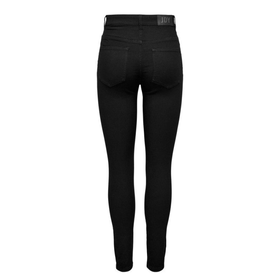 Underdele Deluxe Clothing | Jdytulga High Skinny Blk Dnm Noos Black