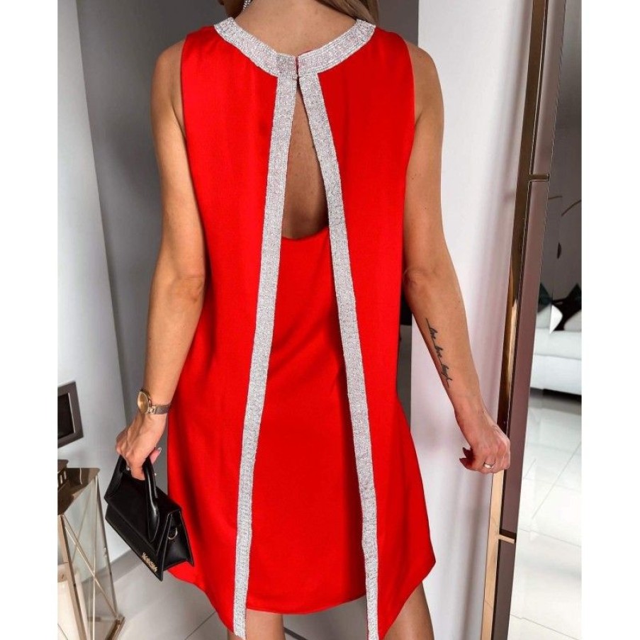 Kjoler & Nederdele Deluxe Clothing | Macia Dress Red