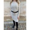 Kjoler & Nederdele Deluxe Clothing | Gjina Sweat Dress Beige