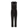 Overdele Deluxe Clothing | Jdyvilma S/L Glitter Jumpsuit Jrs Black/Silver