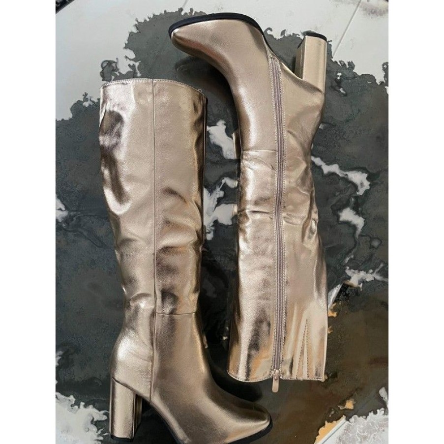 Sko New Year | Ofelia Boots Golden