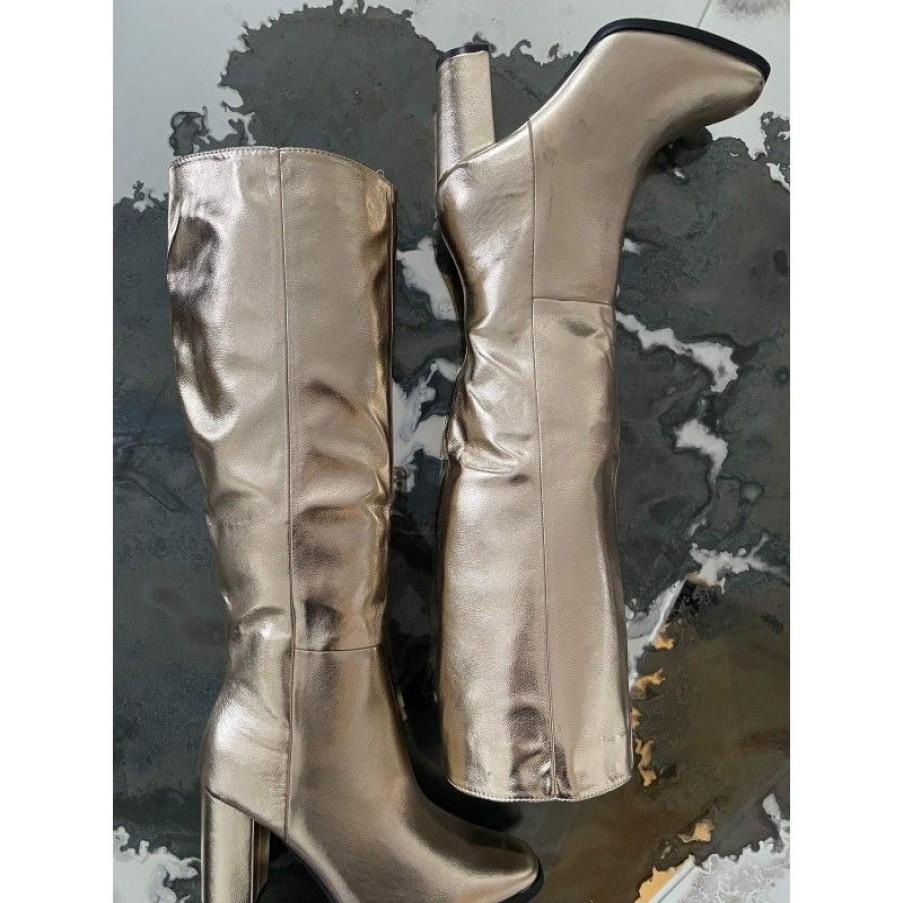 Sko New Year | Ofelia Boots Golden