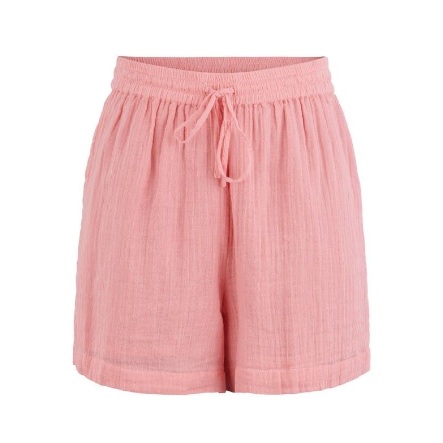 Underdele Pieces | Pcstina Hw Shorts Bc Sww Strawberry Pink