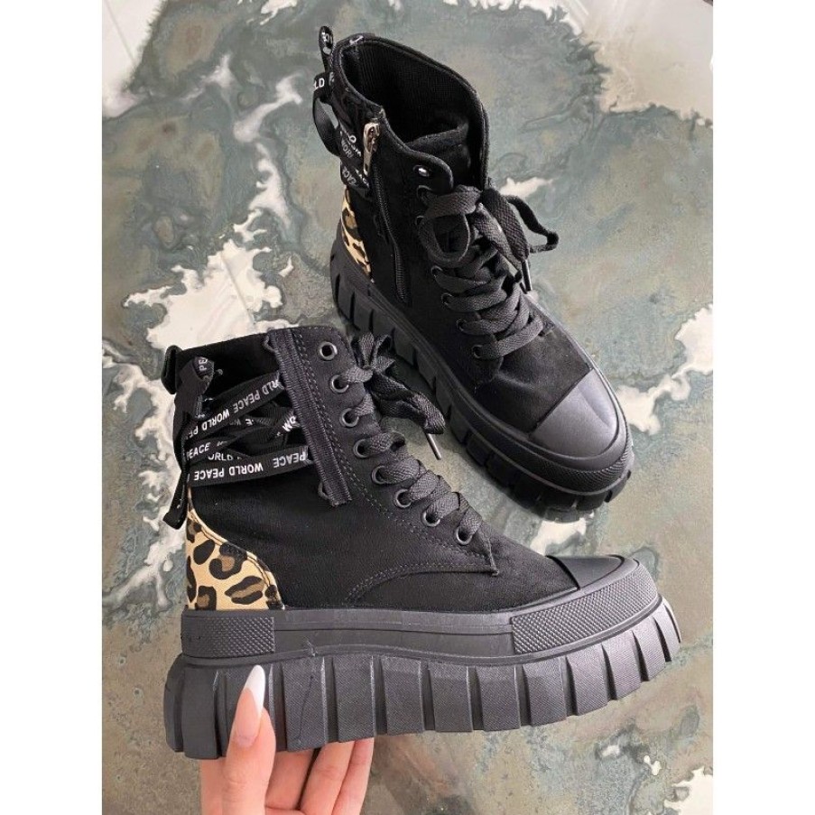 Sko Deluxe Clothing | Lollan Boots Black -8853