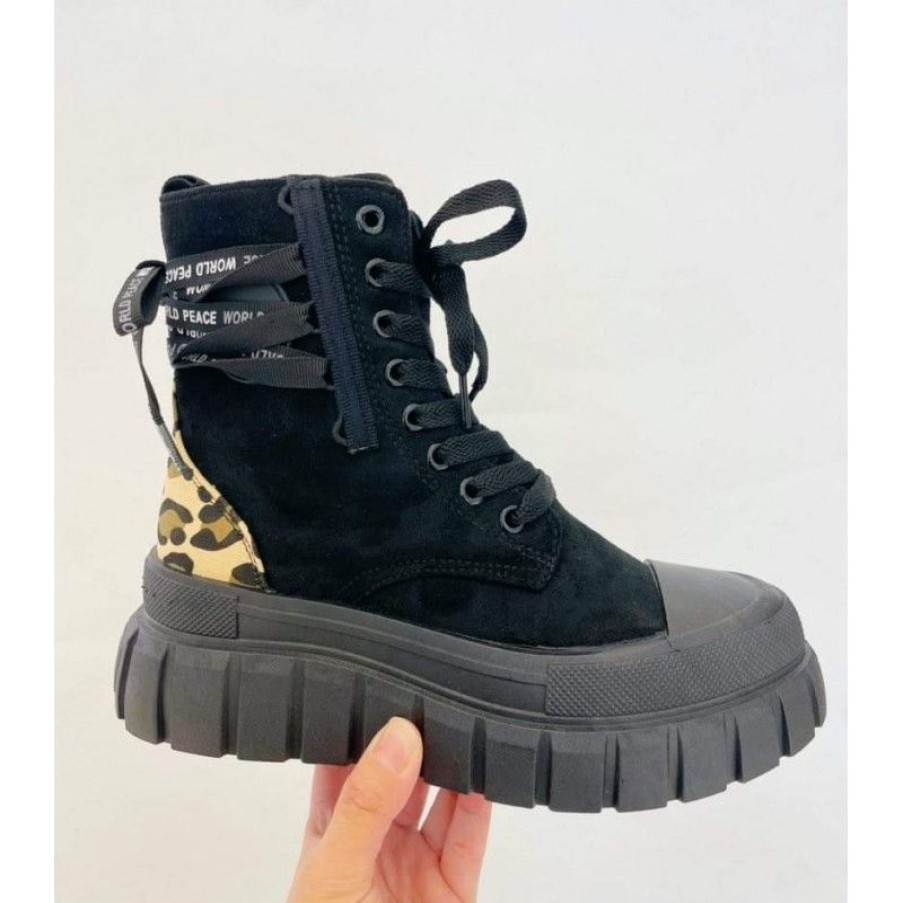 Sko Deluxe Clothing | Lollan Boots Black -8853