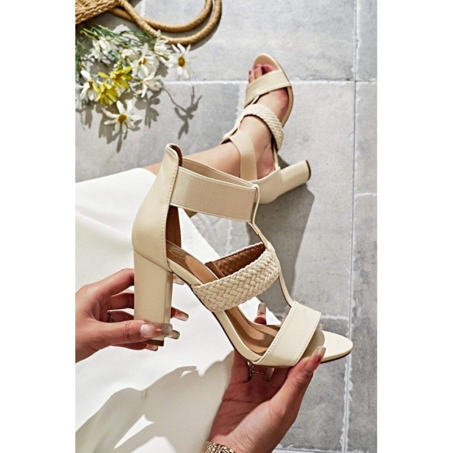 Sko New Year | Fauchon Heels Beige