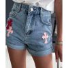 Underdele Deluxe Clothing | Franziska Denim Shorts Pj691