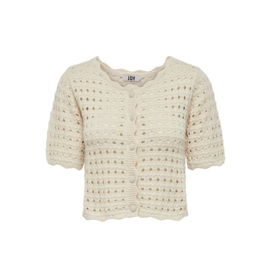 Overdele JDY | Jdytikka S/S Cardigan Knt Birch