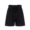 Underdele Pieces | Pcneora Hw Frill Shorts Sa Bc Black