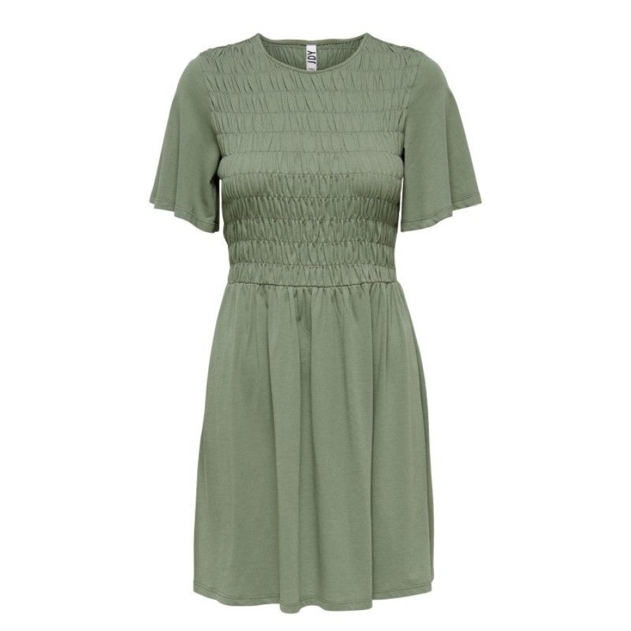 Kjoler & Nederdele JDY | Jdycarlie Frulla S/S Smock Dress Jrs Sea Spray