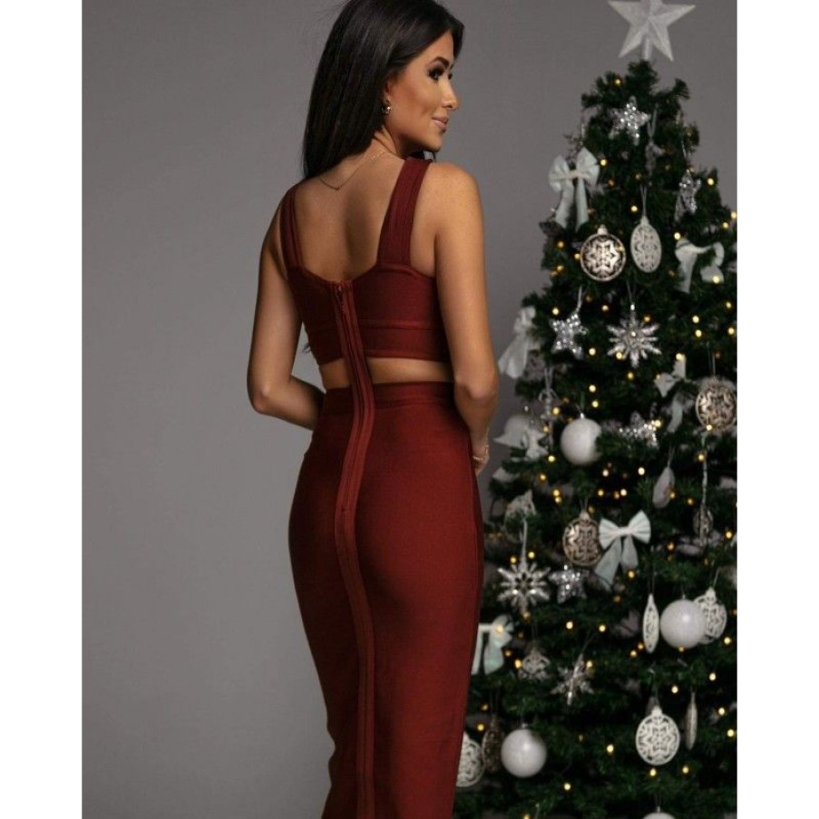 Kjoler & Nederdele Deluxe Clothing | Melike Bandage Dress Abbo