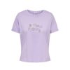 Overdele JDY | Jdyamy S/S Emb Top Jrs Purple Rose