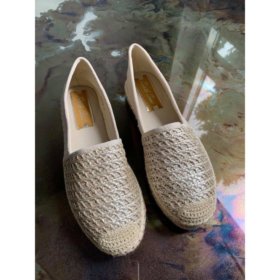 Sko Deluxe Clothing | Solvej Espadrilles Golden