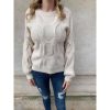 Overdele Deluxe Clothing | Papaya Fluffy Sweat Nude 383360