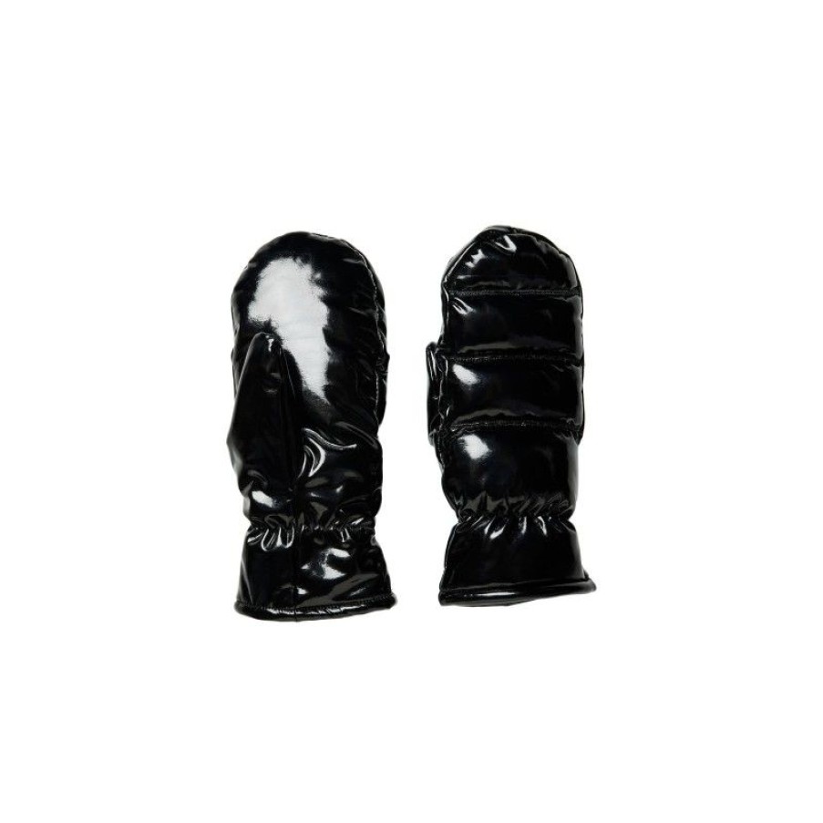 Accessories Deluxe Clothing | Pcadda Mittens Black