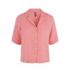 Overdele Pieces | Pcstina 2/4 Shirt Bc Sww Strawberry Pink