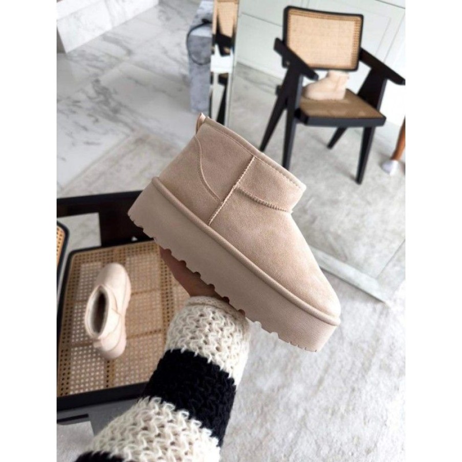 Sko Deluxe Clothing | Marian Boots Beige