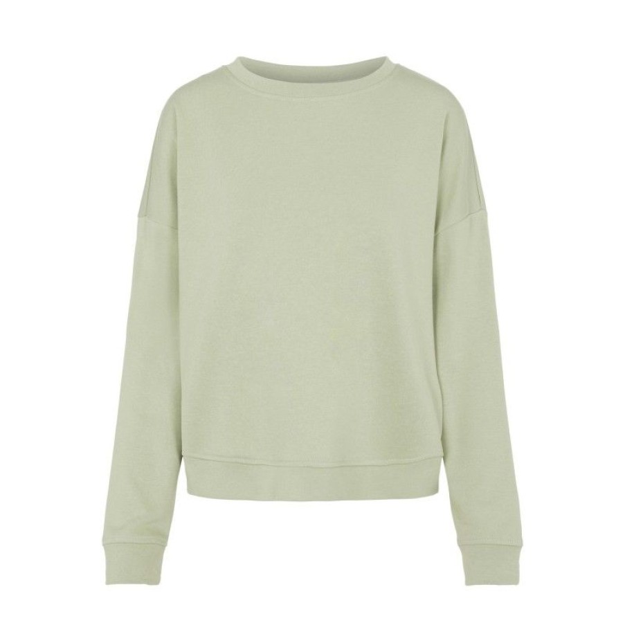 Overdele Pieces | Pcchilli Summer Ls Sweat Desert Sage