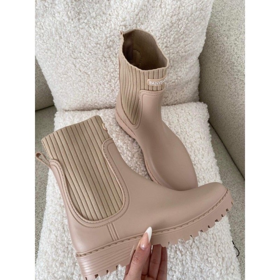 Sko Deluxe Clothing | Lencia Boots Beige