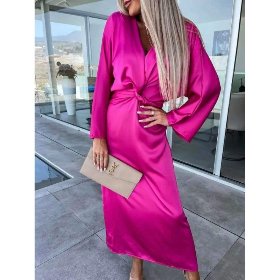 Kjoler & Nederdele New Year | Zamira Dress Fuschia 8188