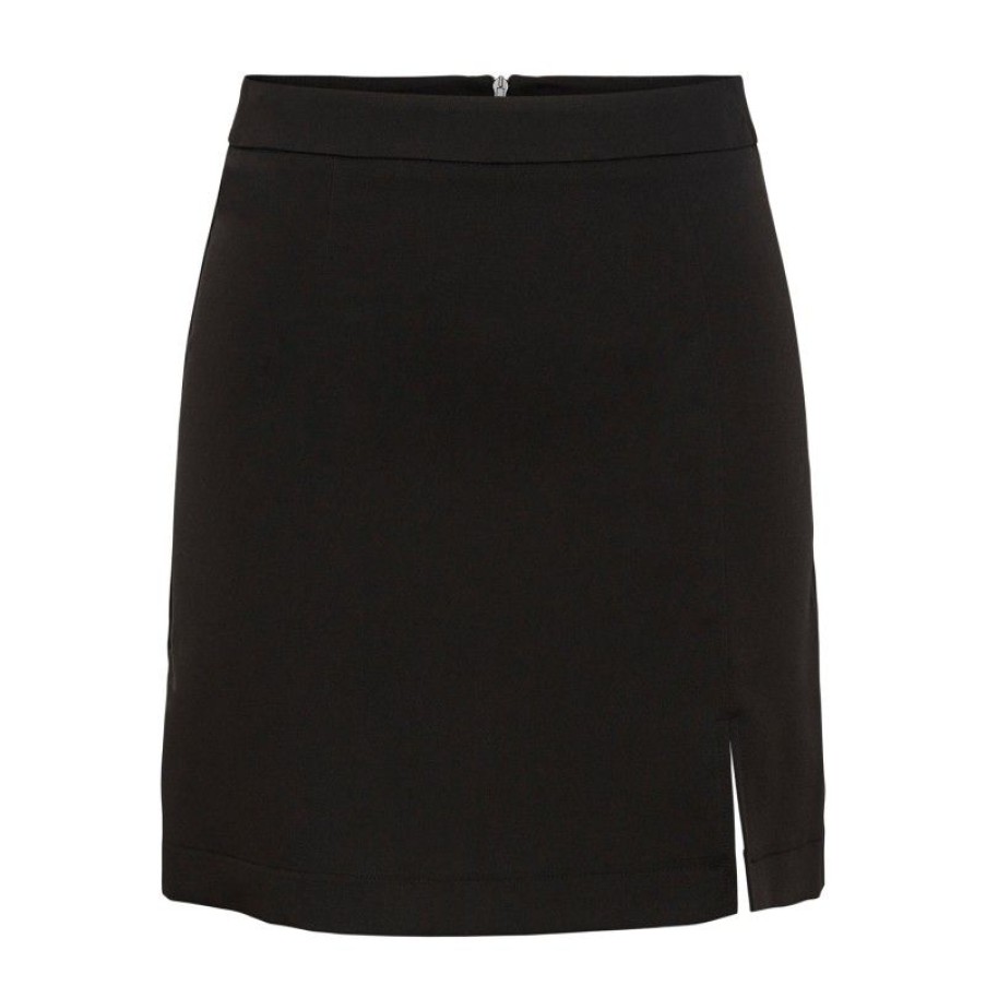 Kjoler & Nederdele NY | Pcthelma Hw Skirt Noos Black