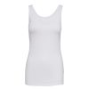 Overdele New Year | Jdyava S/L Tank Top 180 Jrs Noos White