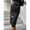 Kjoler & Nederdele Deluxe Clothing | Ronia Black Skirt -6206