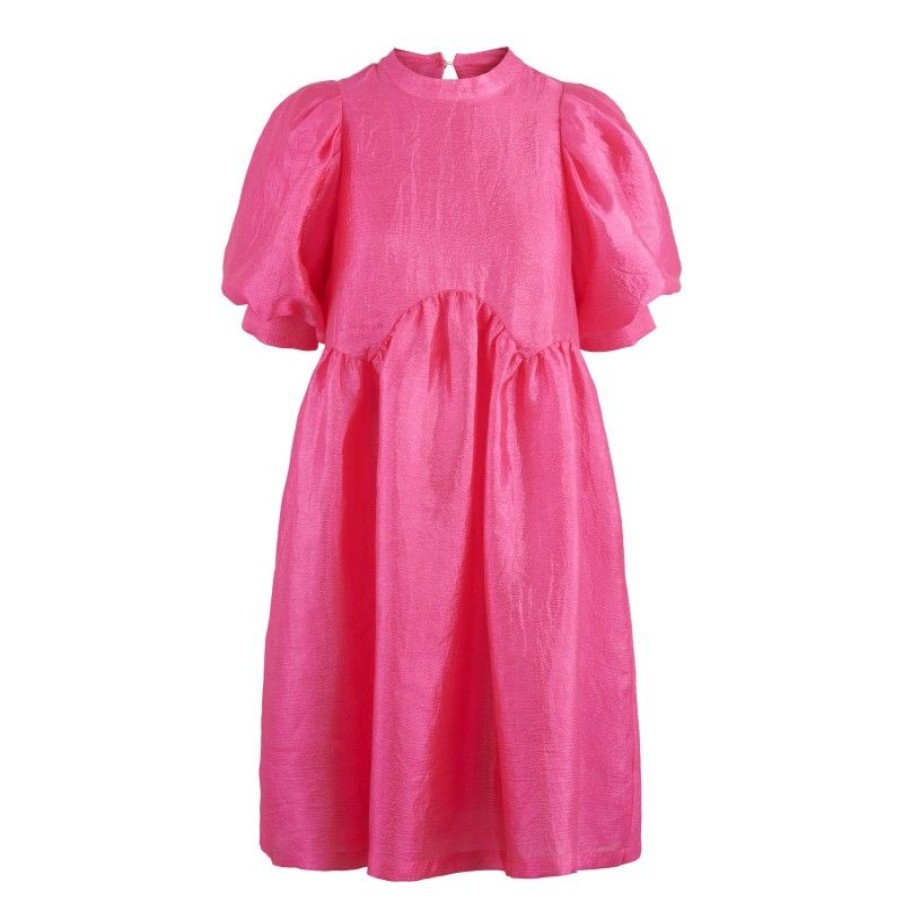 Kjoler & Nederdele Pieces | Pcmia 2/4 Dress D2D Dmo Azalea Pink