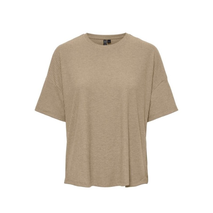 Overdele Pieces | Pcmibbi Ss Oversized Tee D2D Nomad